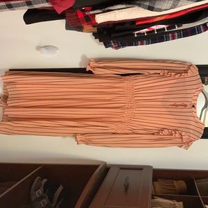 Coral dress
